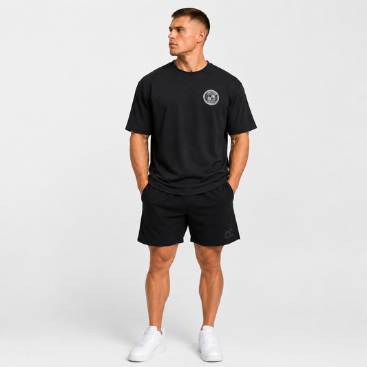 Certified Circuits Oversized Box T-Shirt Black