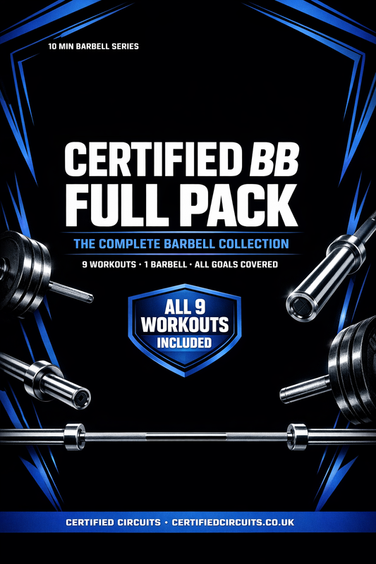 Certified BB Full Pack — 9 Barbell Workout PDFs Bundle | Certified Circuits