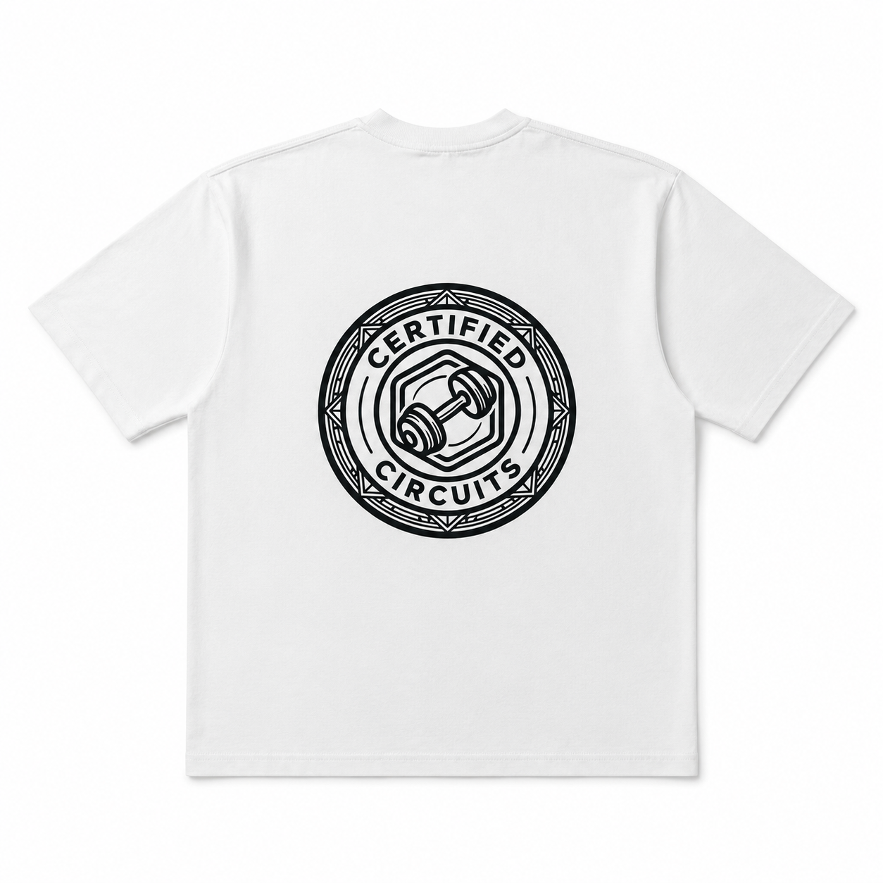 Certified Circuits Oversized Box T-Shirt White